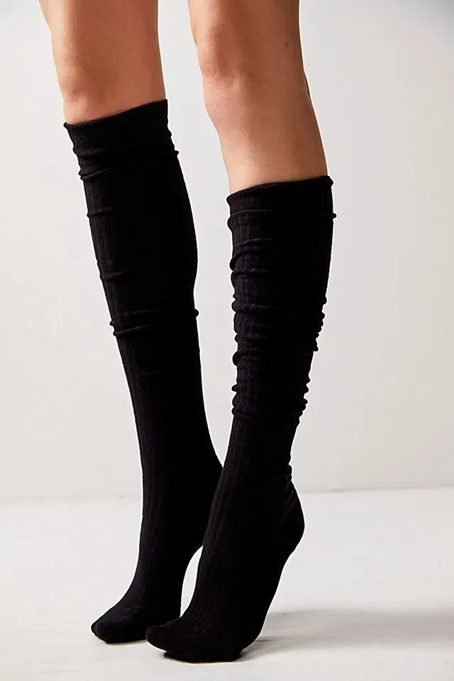 Čarape Free People Viola Over The Knee
