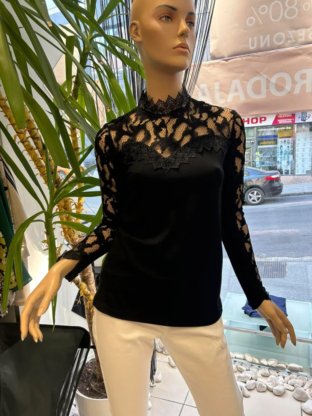 Bluza Dranella - 20401055 Crna